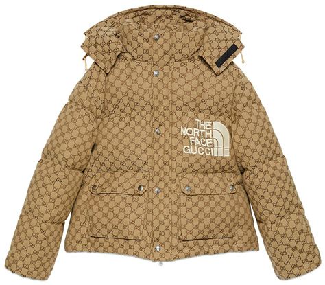 women gucci north face coat|north face Gucci collection prices.